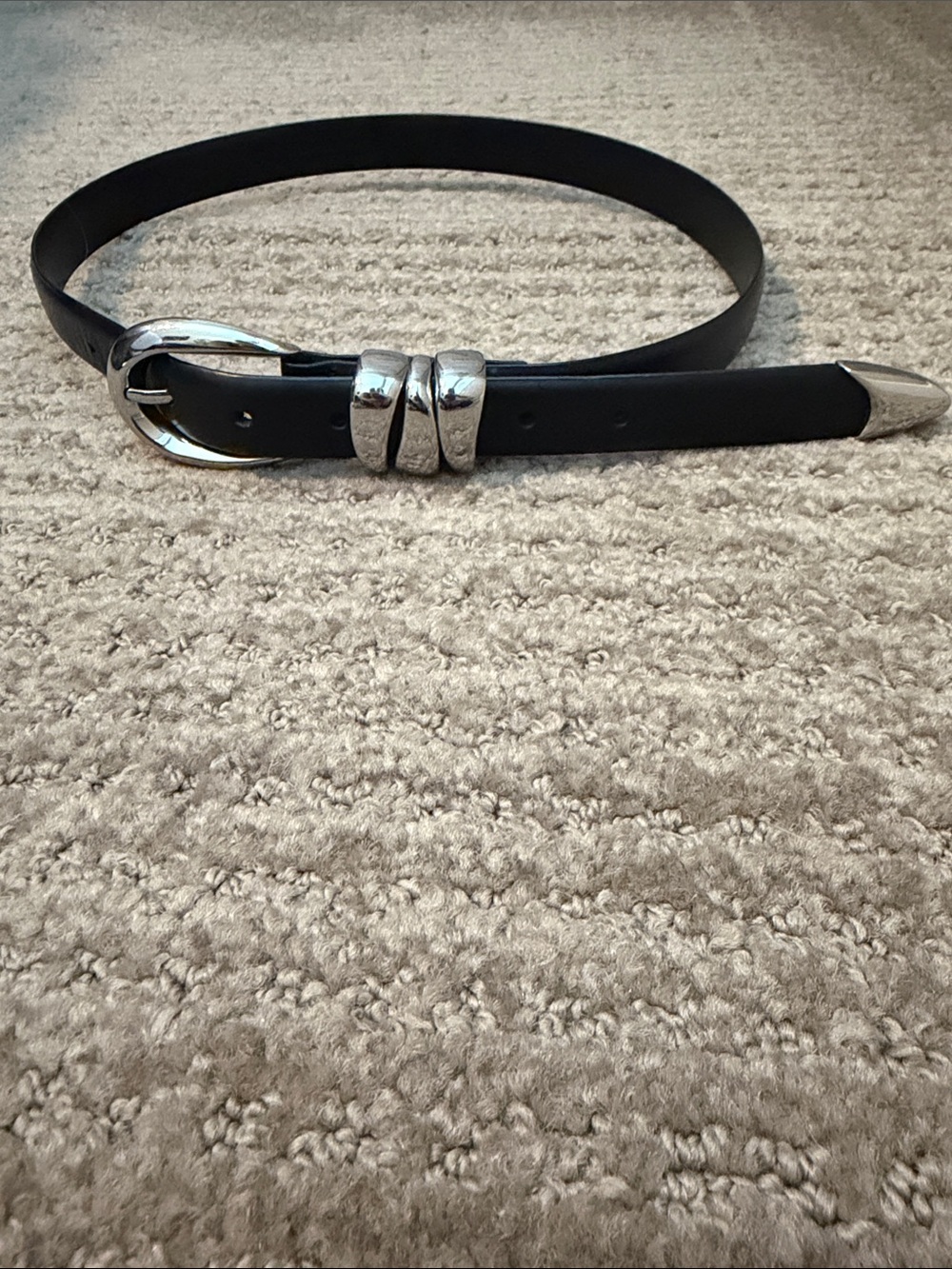 Madewell Triple Metal Keeper Belt